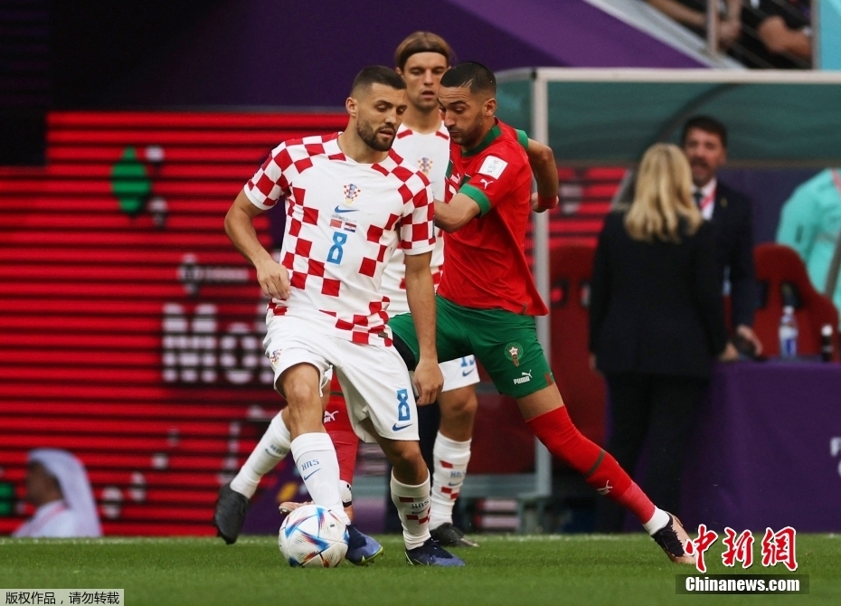 克罗地亚0-0战平摩洛哥，莫德里奇“最后一舞”