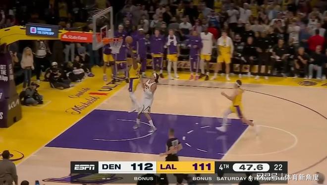 东契奇绝杀湖人逆转掘金 比赛戏剧性十足