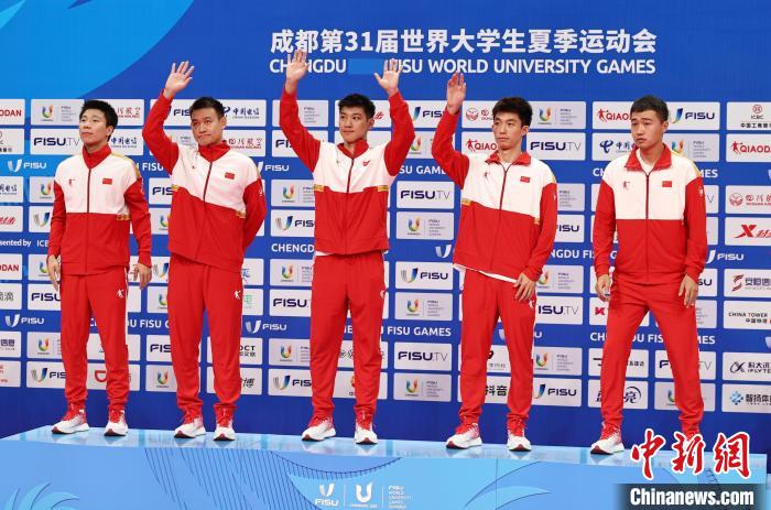 成都大运会乒乓球男团决赛中国队30力克中国台北