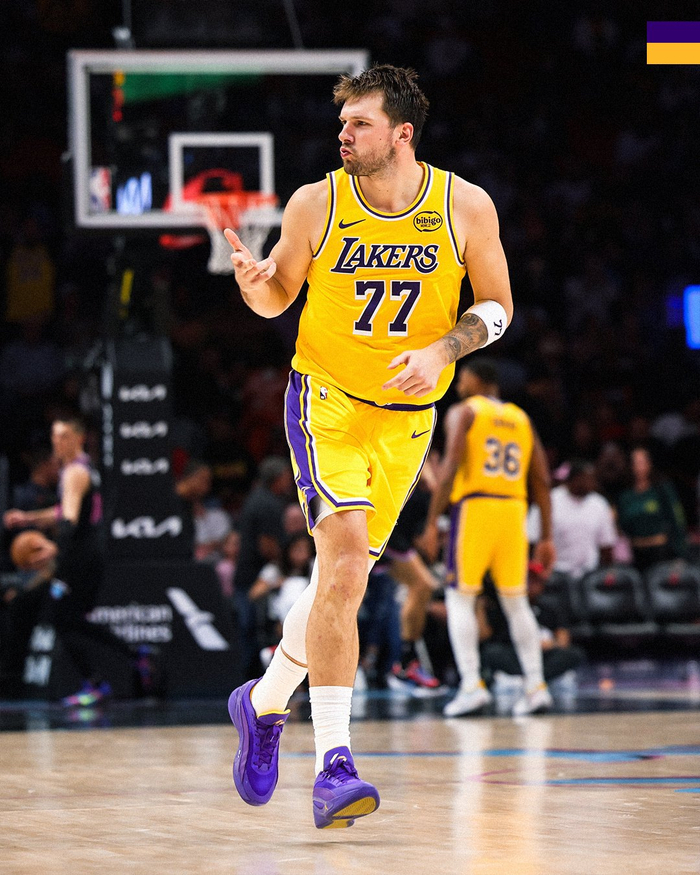 东契奇3月率湖人豪取14胜创生涯新高