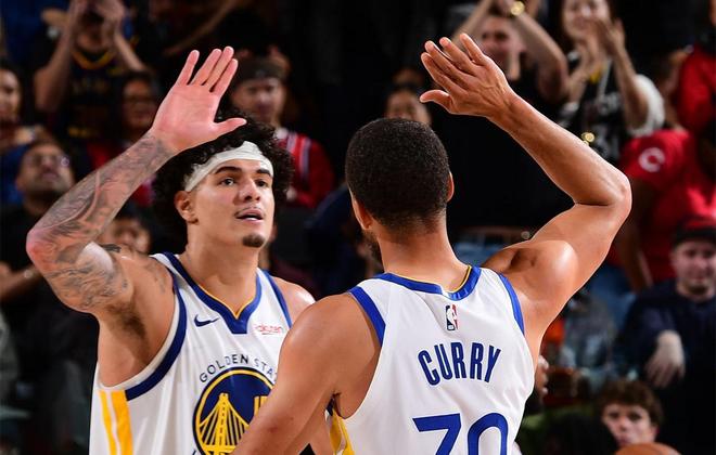 勇士附加赛逆转快船 桑托斯首发出战轰20+5助成奇