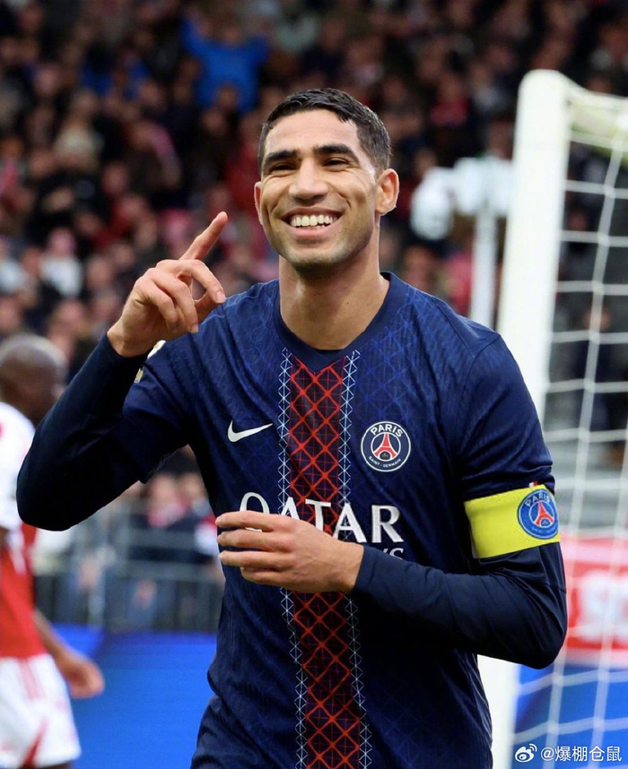 阿什拉夫-哈基米达成巴黎200场里程碑 28球42助攻